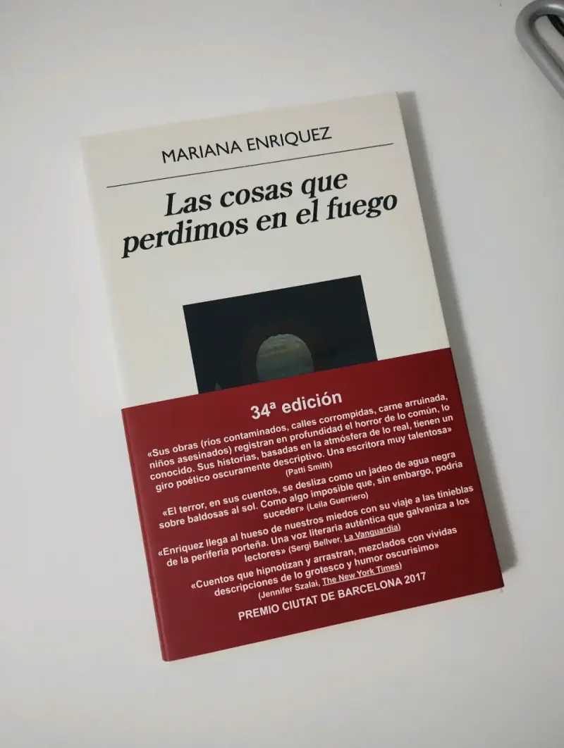 Libro 'Las cosas que perdimos en el fuego' Maria - 2