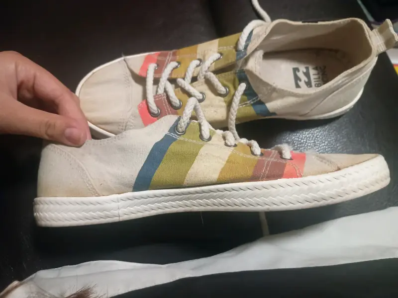 Zapatillas Billabong de lona a rayas - 3