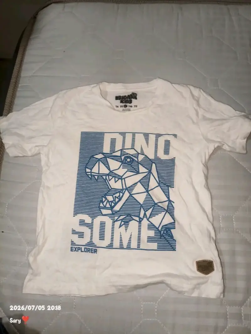 Polera blanca Brigada Kids - 2