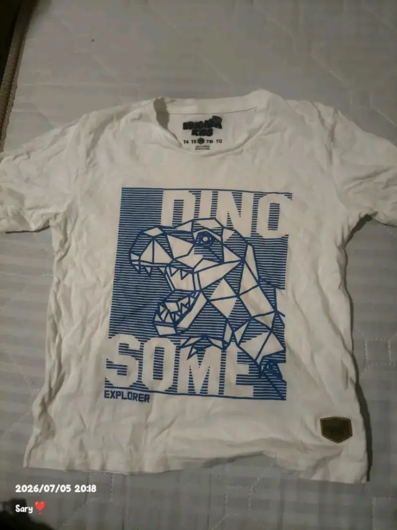 Polera blanca Brigada Kids - 3
