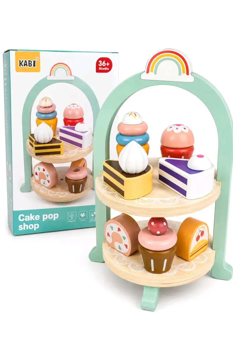 Set de repostería de juguete de madera - 2