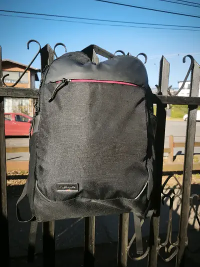 Mochila negra Head con bolsillo frontal - miniatura 3