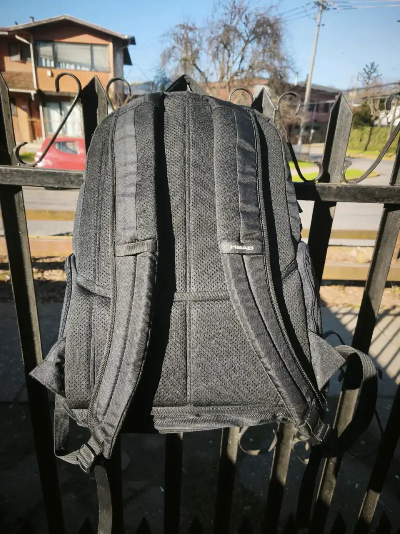 Mochila negra Head con bolsillo frontal - 5