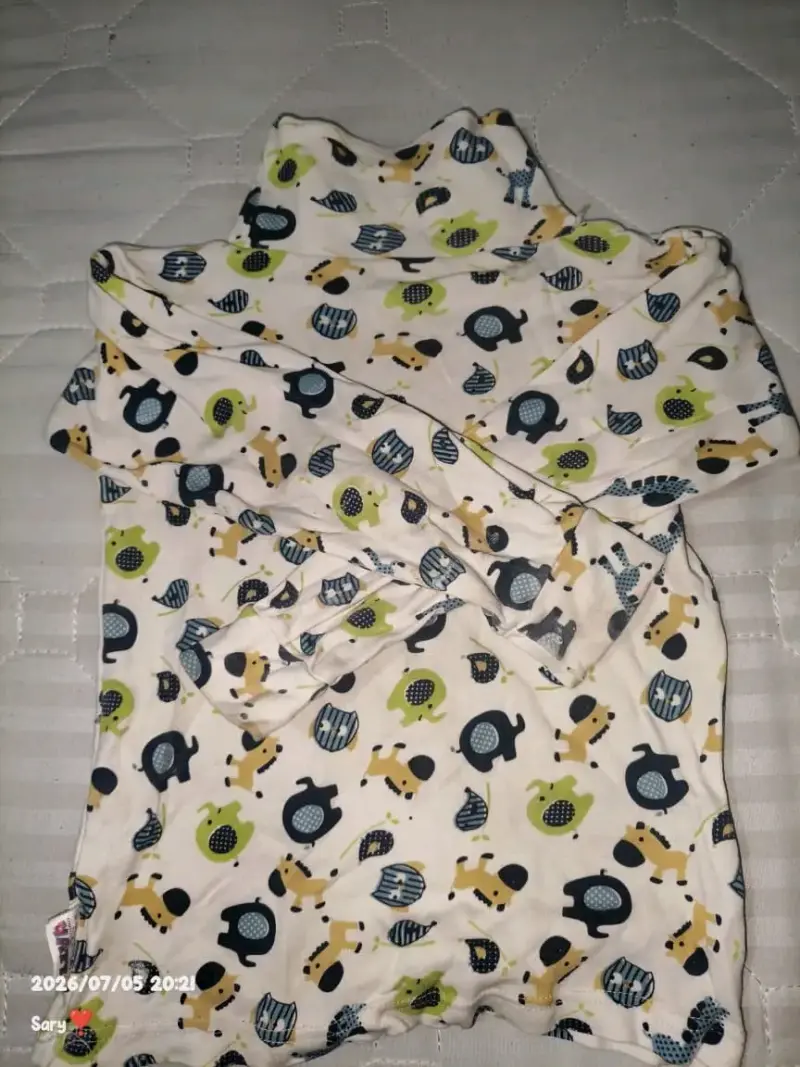 Pijama infantil con estampado de animales - 2