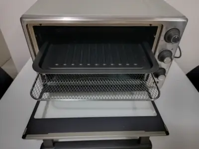 Horno eléctrico de sobremesa freidor de aire - miniatura 2