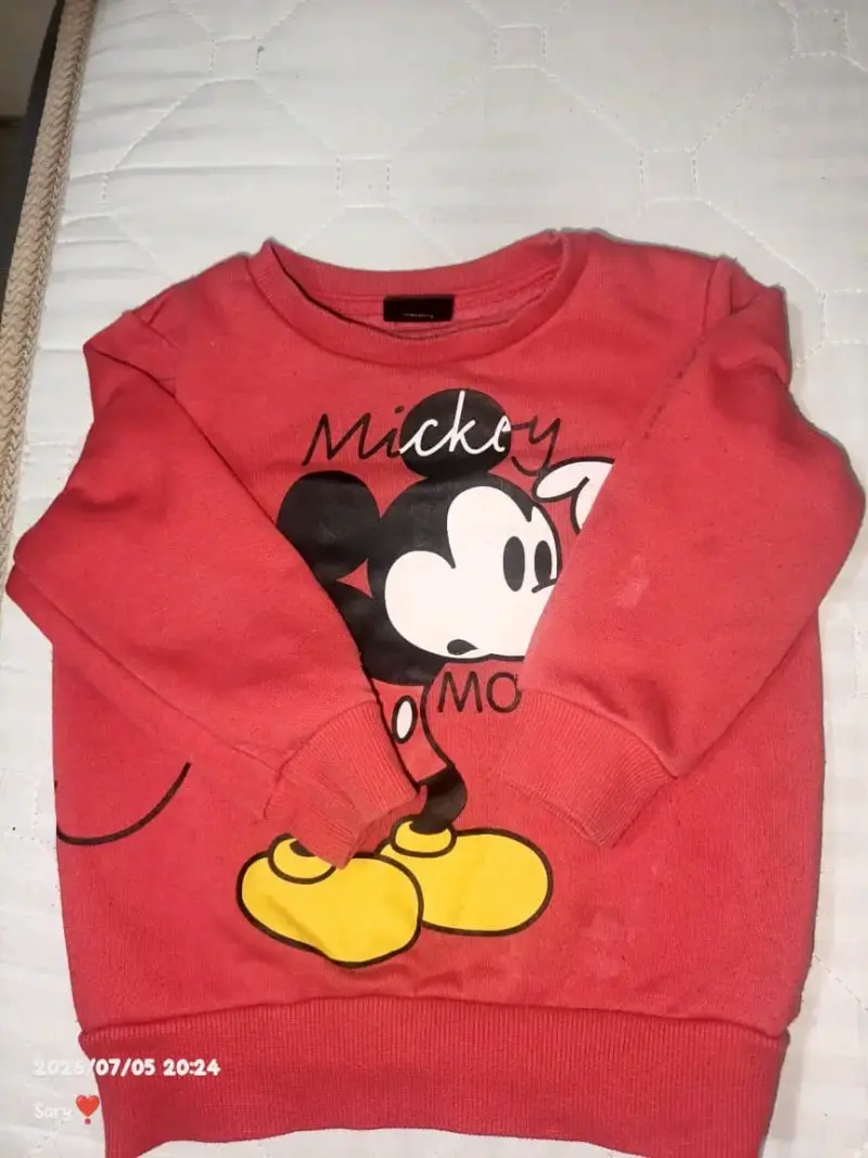 Polerón infantil Mickey Mouse rojo - 1