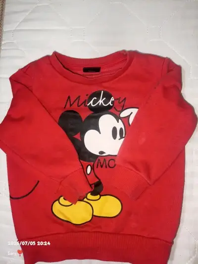 Polerón infantil Mickey Mouse rojo - miniatura 2