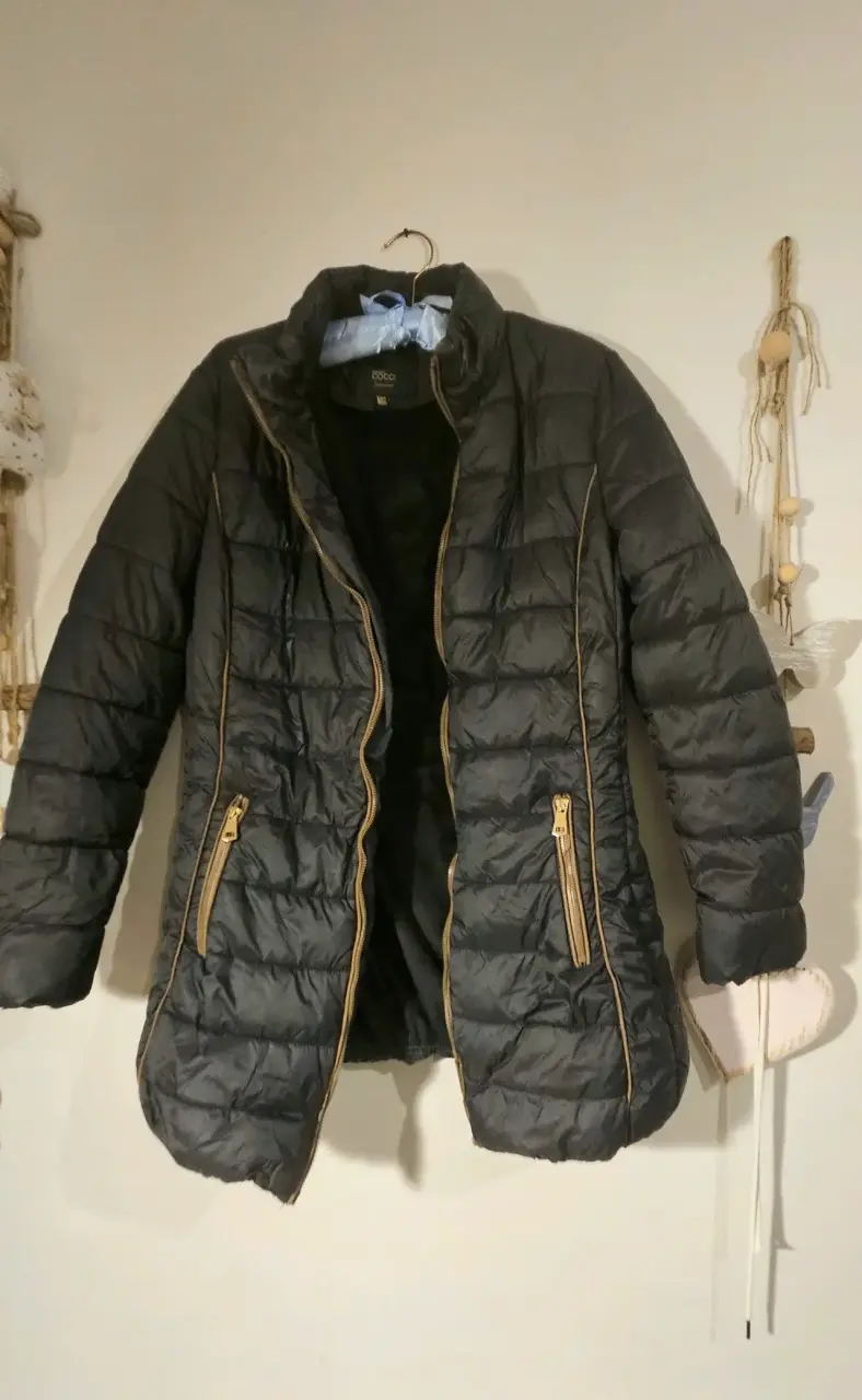 Chaqueta negra Stefano Cocci con forro - 2