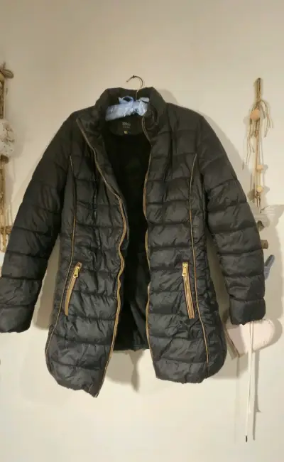 Chaqueta negra Stefano Cocci con forro - miniatura 2