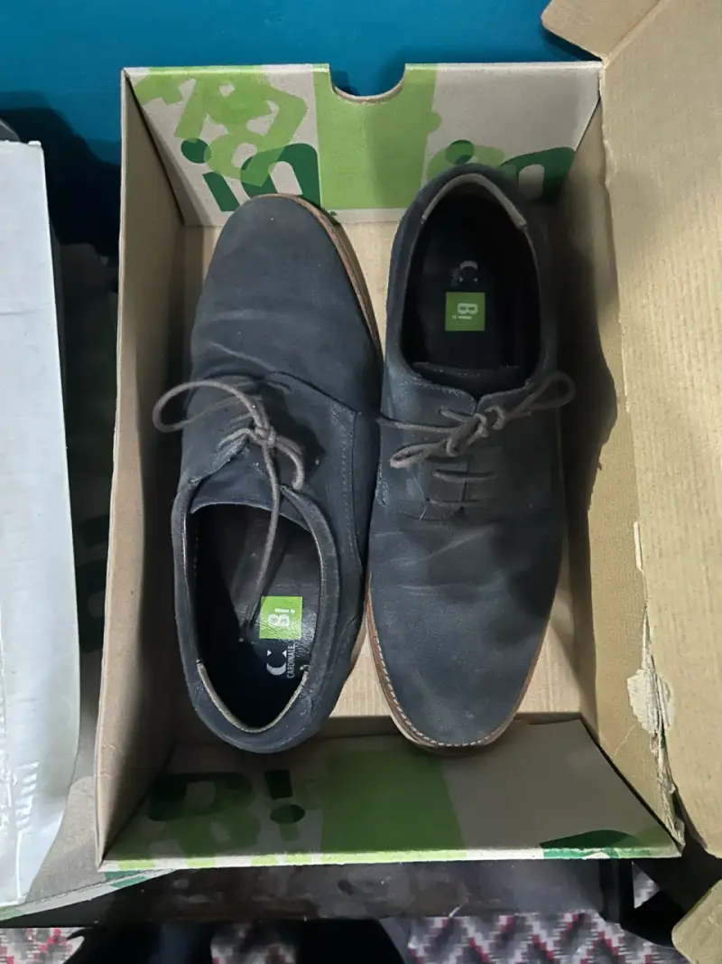 Zapatos de vestir azul marino para hombre - 1