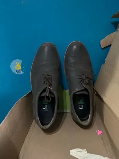 Zapatos de vestir azul marino para hombre - miniatura 2