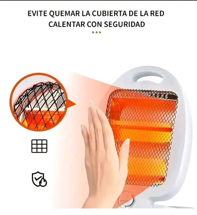 Calefactor eléctrico portátil de cuarzo - 3