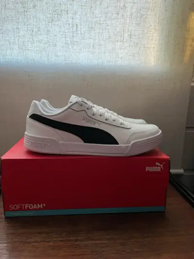 Zapatillas Puma Caracal blancas - miniatura 3
