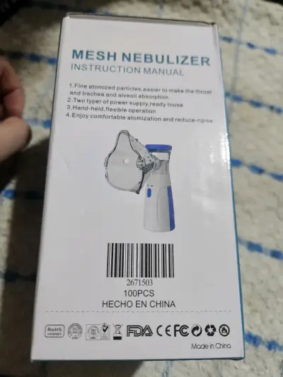Nebulizador de malla portátil Tasbel - miniatura 2
