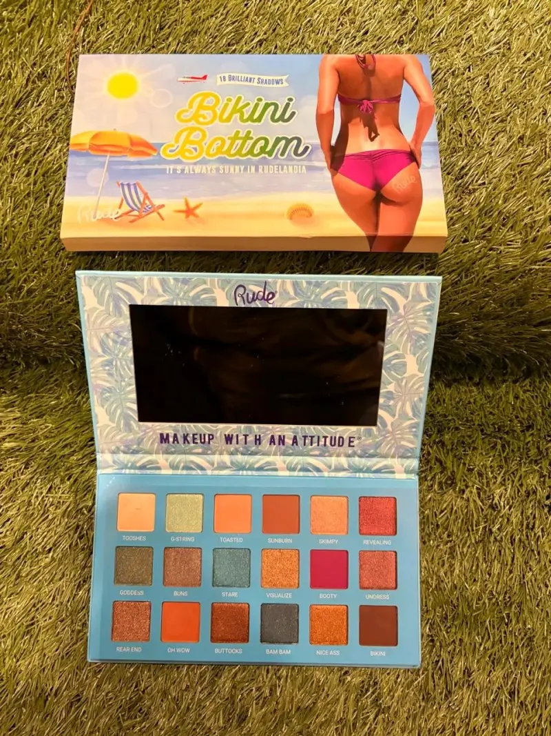 Paleta de sombras Rude Bikini Bottom