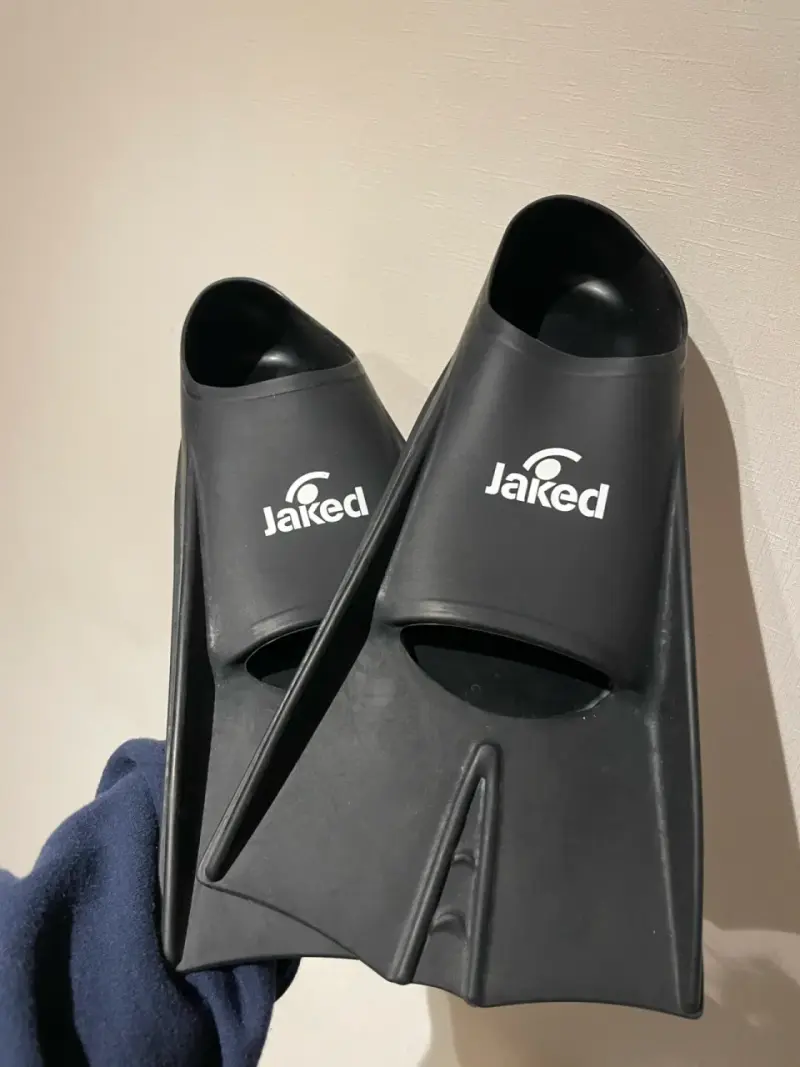 Aletas de natación Jaked negras