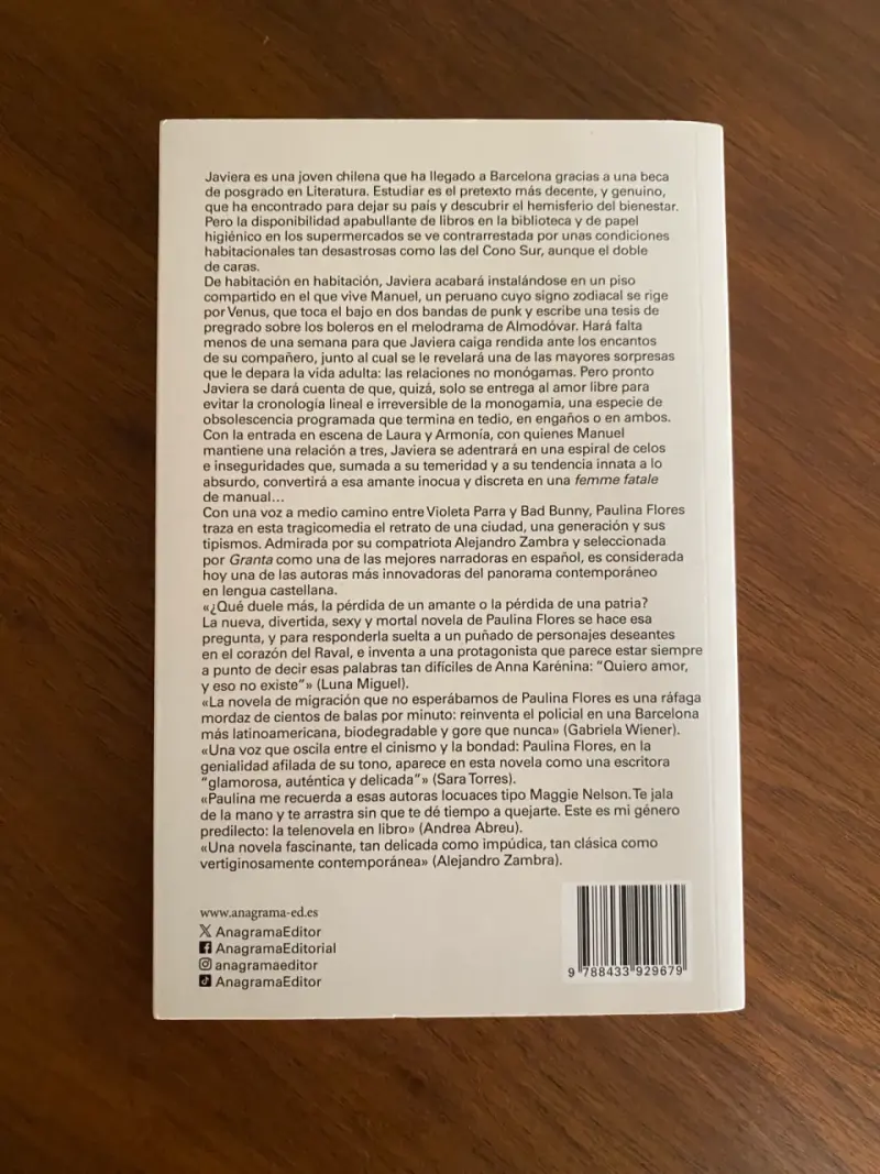 Libro 'La próxima vez que te vea, te mato' de Paulina Flores - 3