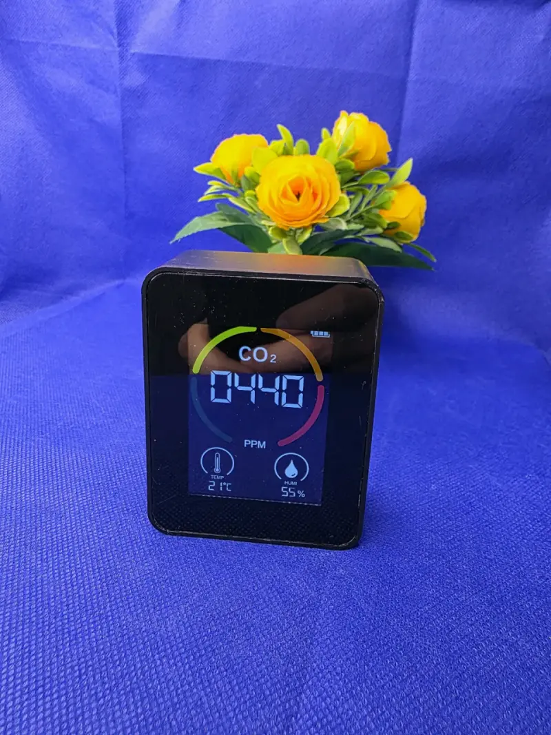 Monitor de CO2 digital con pantalla LED - 3
