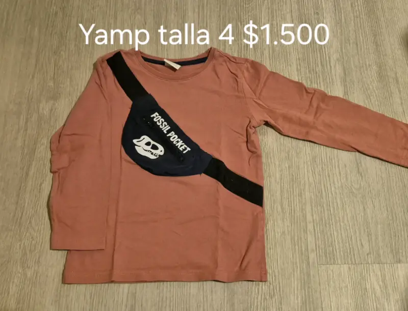 Polera manga larga Yamp talla 4