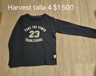 Polera manga larga Harvest talla 4 - miniatura 2