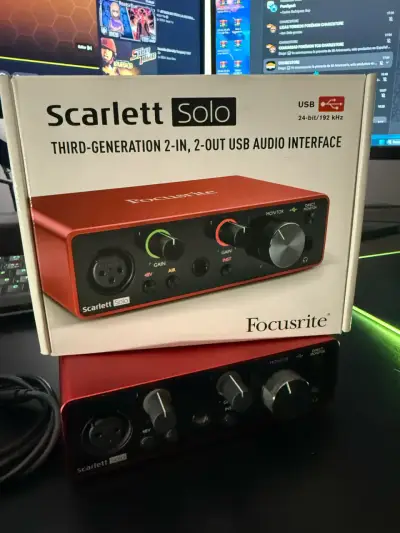 Focusrite Scarlett Solo 3ra Generación - miniatura 4