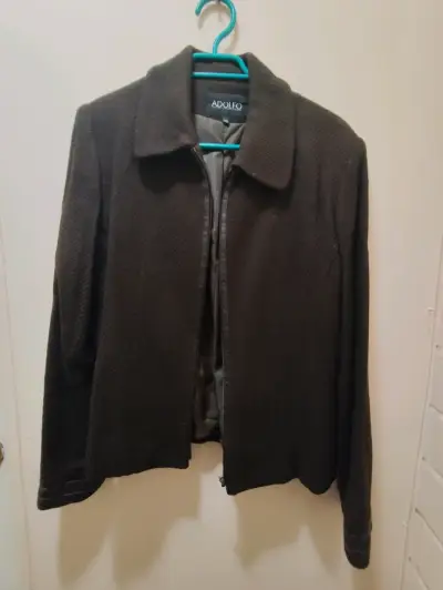 Chaqueta marrón Adolfo para mujer - miniatura 1