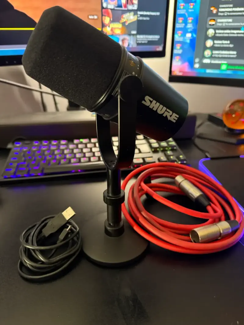 Microfono Shure MV7 USB/XLR - 1