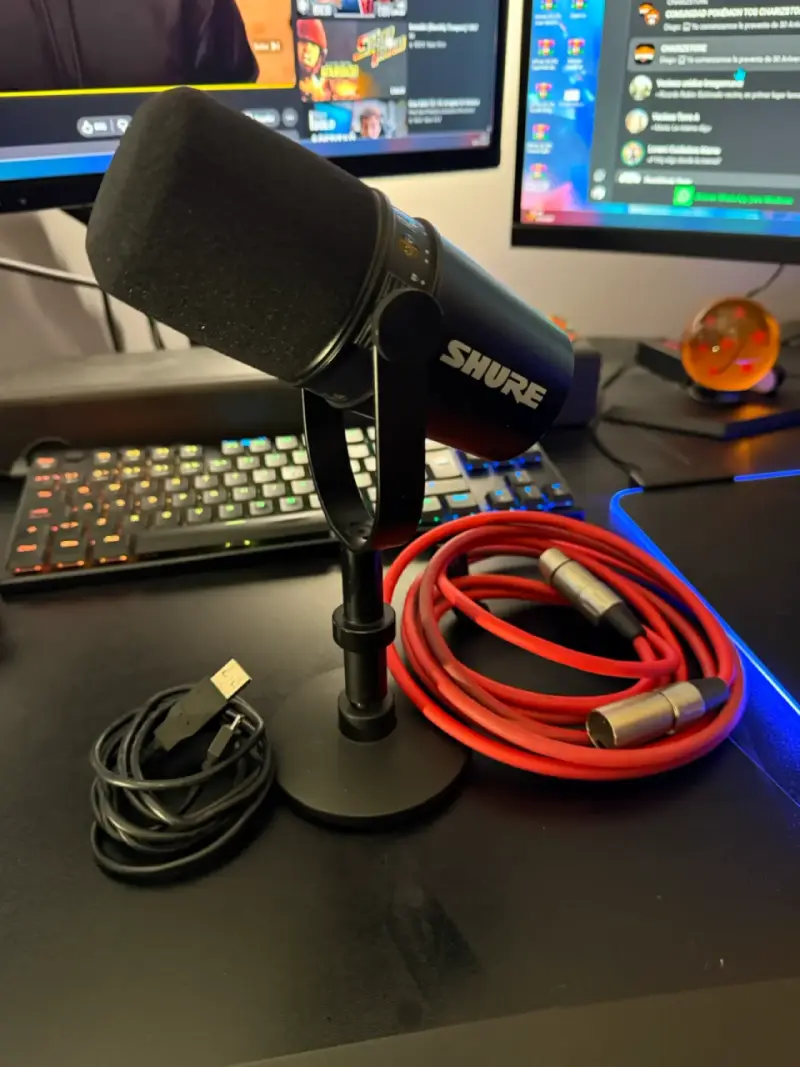 Microfono Shure MV7 USB/XLR - 3