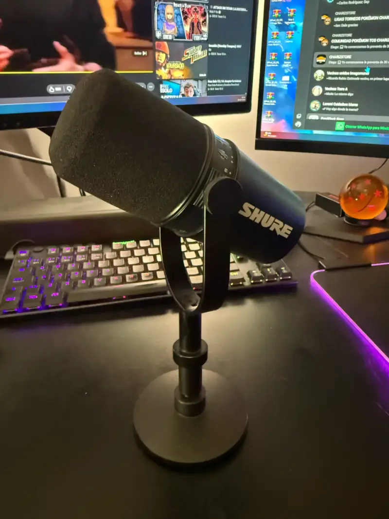 Microfono Shure MV7 USB/XLR - 4