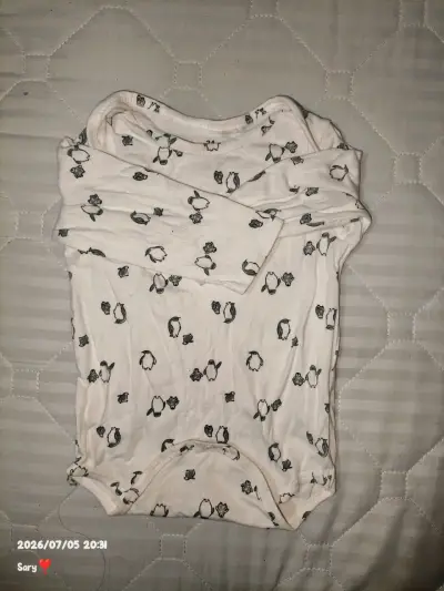 Body de bebé con estampado de pingüinos - miniatura 2
