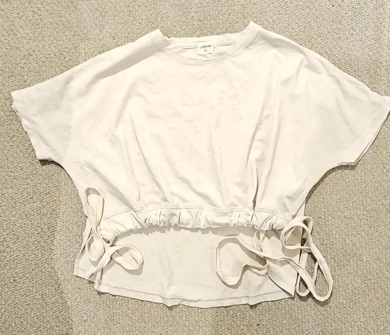 Umbrale Polera blanca con lazos laterales Umbro - 1