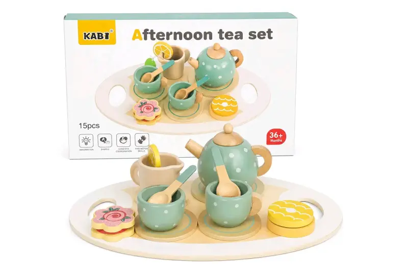Set de té de juguete Kabi para niños - 1