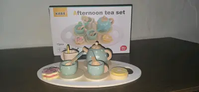 Set de té de juguete Kabi para niños - miniatura 2