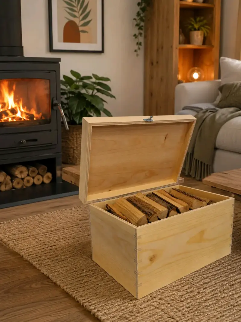 Cajón multifuncional de madera para almacenamiento - 2