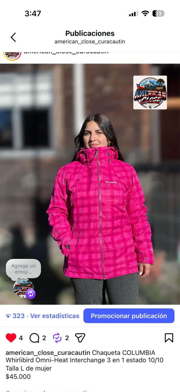 Chaqueta Columbia Omni-Heat Interchange mujer