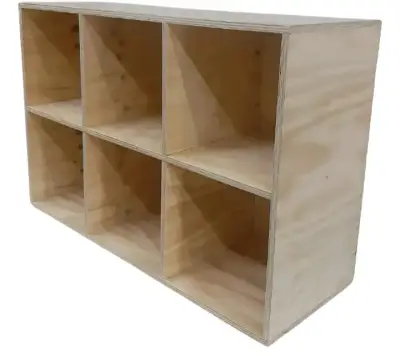 Estante de madera para juguetes y libros - miniatura 3