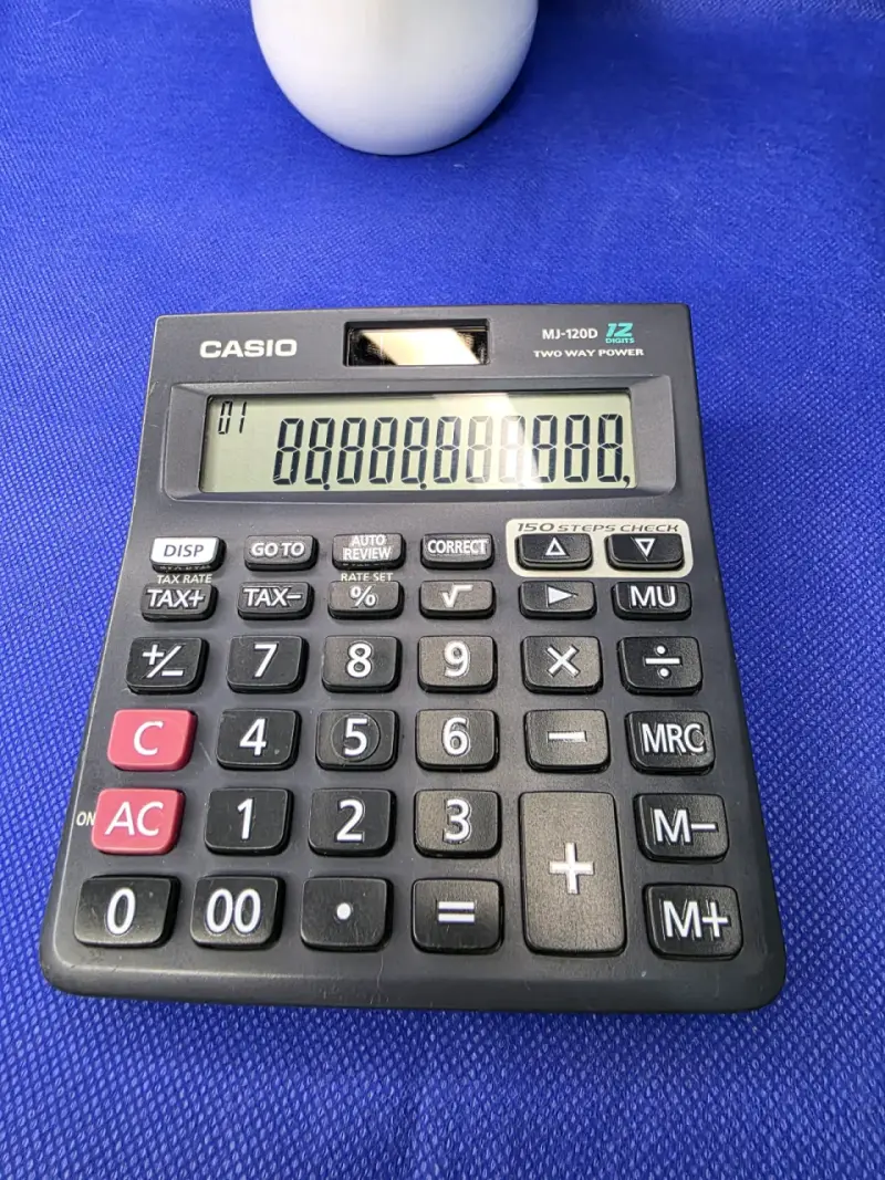 Calculadora Casio MJ-120D de 12 dígitos - 2