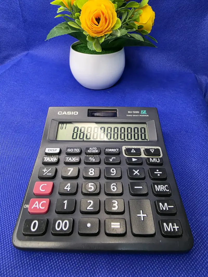 Calculadora Casio MJ-120D de 12 dígitos - 3