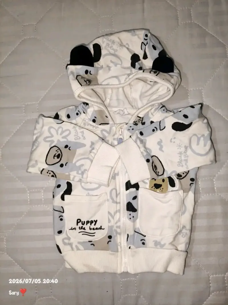 Conjunto infantil con diseño de perritos - 3