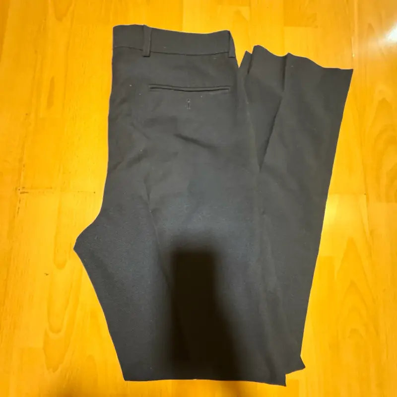 Pantalones de vestir azul marino para hombre - 4