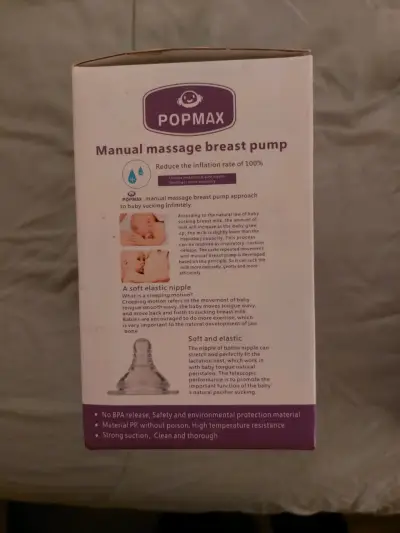 Extractor de leche manual Popmax BPA 0% - miniatura 2