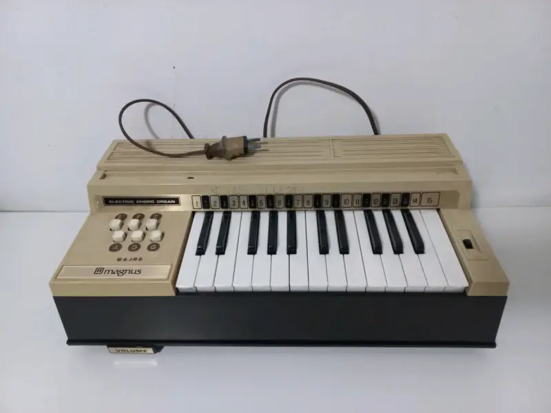 Órgano eléctrico Magnus vintage para reparar - 1