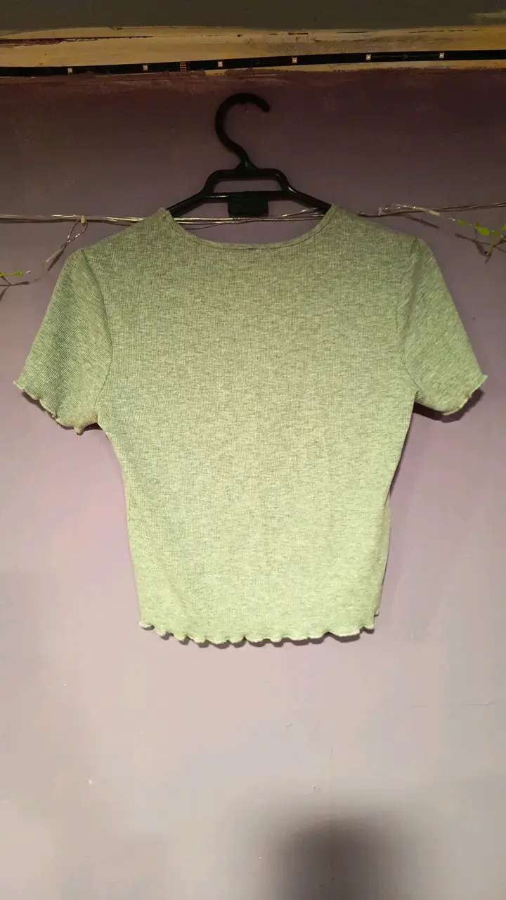 Polera gris para mujer - 2