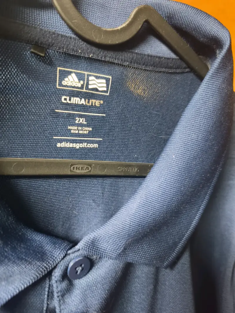 Polera deportiva Adidas azul marino - 3