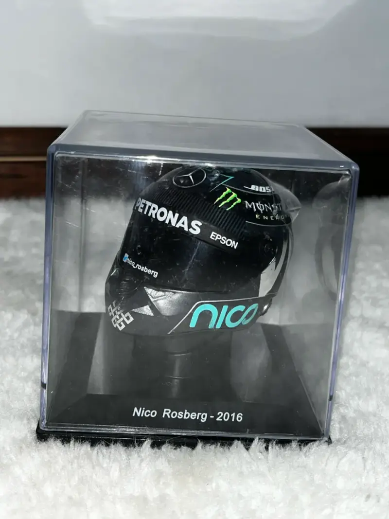 Mini casco de colección Nico Rosberg 2016 - 1