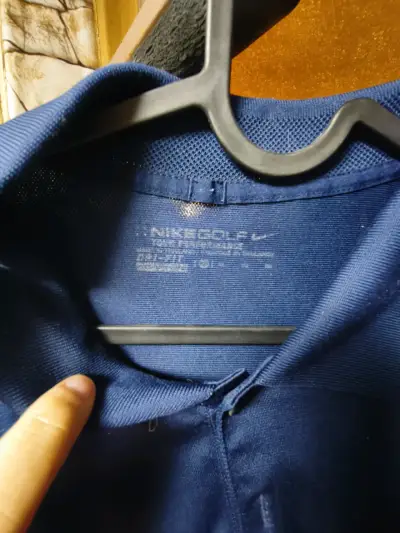 Polera Nike Golf azul para hombre - miniatura 1