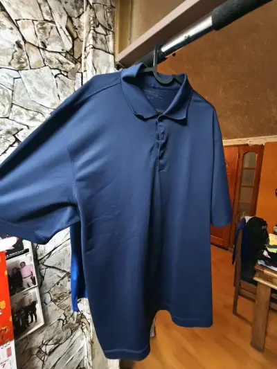 Polera Nike Golf azul para hombre - miniatura 3