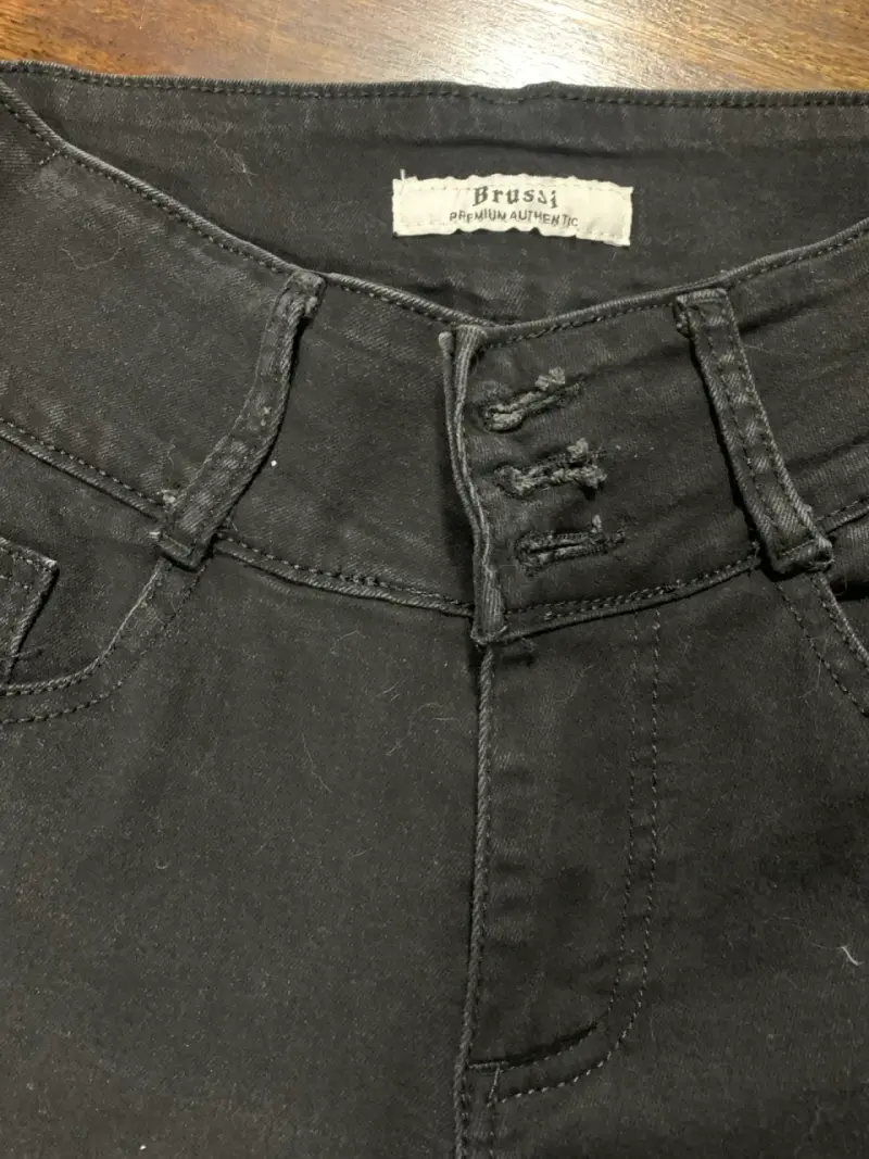 Jeans negros Brussi para mujer - 1
