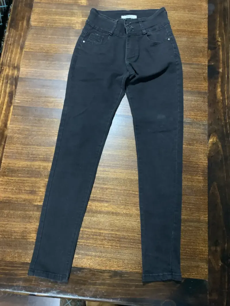 Jeans negros Brussi para mujer - 5