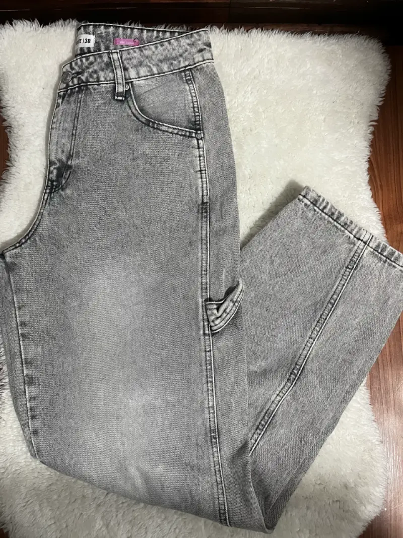 Jeans gris - 1